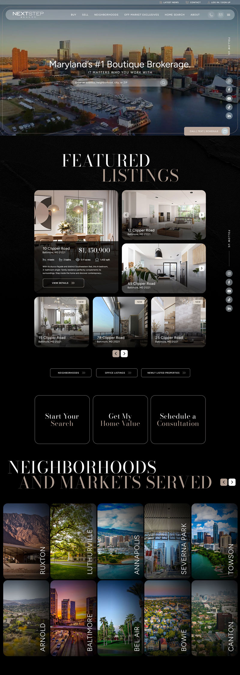 Next Step Realty App